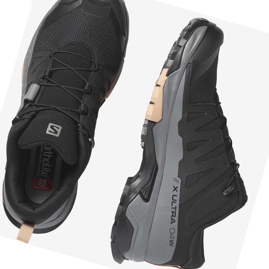 Salomon WoX ULTRA 4 Kadın Yürüyüş Ayakkabısı Siyah | TR 2800JPQ